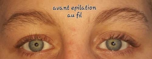 Epilation au fil : sourcils & Lèvres